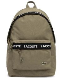 Lacoste - Rucksack Mit Logo-Jacquard - Lyst