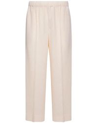 Homme Plissé Issey Miyake - Pantalon Plissé À Taille Élastique - Lyst