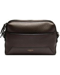 Lancel - Sac À Bandoulière Milo Médium En Cuir Grainé - Lyst