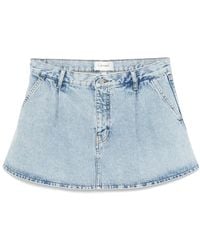 FRAME - Jupe À Design Plissé - Lyst
