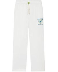 CASABLANCA - Tennis Club Icon Pintuck Jogger - Lyst