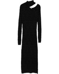 Akep - Knitted Midi Dress - Lyst