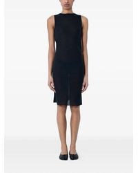 Rier - Sleeveless Midi Wool Dress - Lyst