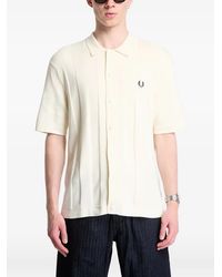 Fred Perry - Tonal Vertical-Stripe Shirt - Lyst