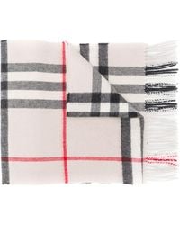 Burberry - The Classic Check Cashmere Scarf - Lyst