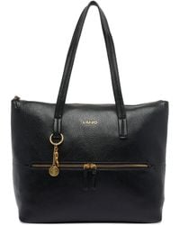 Liu Jo - Bolso de hombro con cremallera y logo - Lyst
