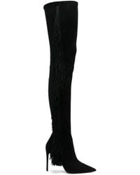 Stuart Weitzman - Ultrastuart Fringe Over-The Knee Boots - Lyst