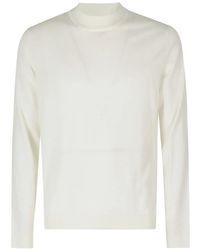 Roberto Collina - Fein Gestrickter Pullover - Lyst