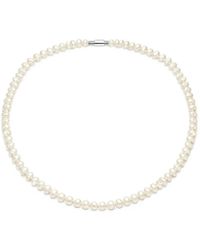 Yoj - Choker Pearl Necklace - Lyst