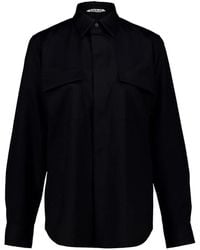 AURALEE - Camicia Con Tasche - Lyst