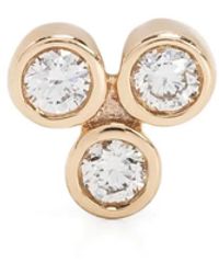Maria Black - 14Kt Triad 18 Diamond Single Earring - Lyst