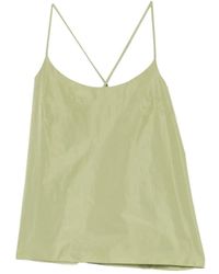 Susanne Bommer - Cross-Back Tie-Fastening Top - Lyst