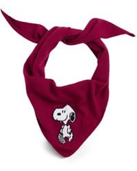 Chinti & Parker - Sciarpa Snoopy A Triangolo - Lyst