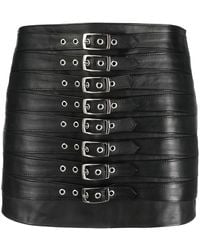 Manokhi - Mini-Rok Met Riem - Lyst