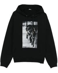 Versace - Statue-Print Cotton Hoodie - Lyst