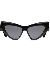 Gucci - Gafas de sol cat eye con logo en relieve - Lyst