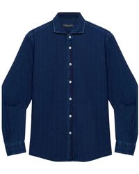 Brooks Brothers - Slim-Fit Denim Shirt - Lyst