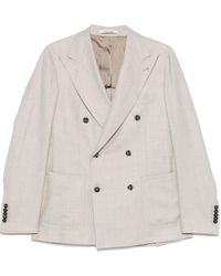 Tagliatore - Double-breasted Blazer - Lyst