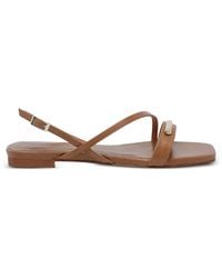 Ángel Alarcón - Greta Square-Toe Sandals - Lyst