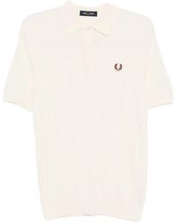 Fred Perry - ケーブルニット ポロシャツ - Lyst