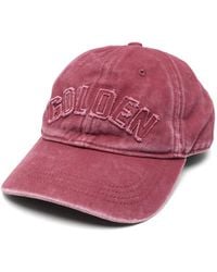 Golden Goose - Logo-Patch Star-Stud Baseball Cap - Lyst