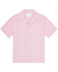 Les Deux - Lukas Striped Short-Sleeved Shirt - Lyst