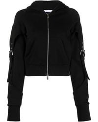 Blumarine - Sudadera con capucha y detalle Lens - Lyst