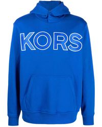 Michael Kors - Hoodie Mit Logo-Prägung - Lyst