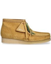 Clarks - Tassel-Detail Suede Ankle Boots - Lyst