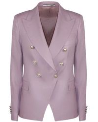 Tagliatore - Alicya Double-Breasted Blazer - Lyst