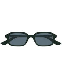 McQueen - Rectangle-Frame Sunglasses - Lyst