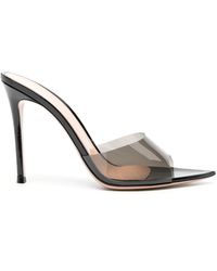 Gianvito Rossi - Elle Transparent Sandals - Lyst