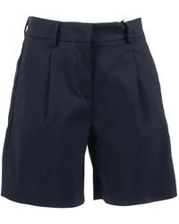 K-Way - Nive Twill Pleat Chino Shorts - Lyst