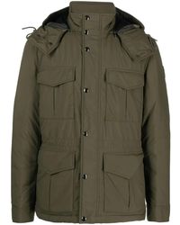 Woolrich - Flap-Pocket Padded Jacket - Lyst