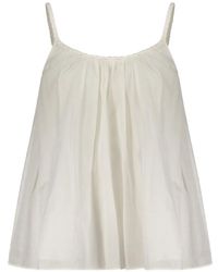 RED Valentino - Braided Pleated Top - Lyst