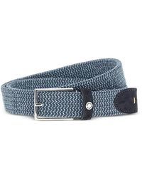 Paul & Shark - Elastic Braided Belt - Lyst