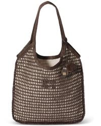 Miu Miu - Ivy Raffia Crochet Bag - Lyst