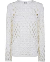 Comme des Garçons - Cut-Out Sweater - Lyst