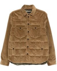 Moncler - Gelt Corduroy Padded Shirt Jacket - Lyst