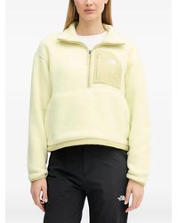 The North Face - Fleece-Texture Half-Zip Sweatshirt - Lyst