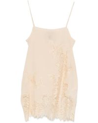 Semicouture - Lace Top - Lyst