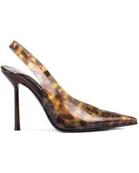 Le Silla - 100Mm Clivage Slingback Pumps - Lyst