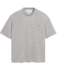 Ami Paris - Cotton Short-Sleeve T-Shirt - Lyst