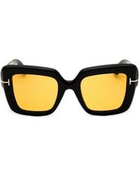 Tom Ford - Oversized Square-Frame Sunglasses - Lyst