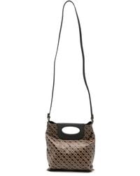 Gherardini - Monogram-Print Cut-Out Tote Bag - Lyst