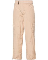 Peserico - High-Waist Tapered Trousers - Lyst