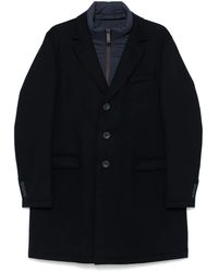 Herno - Virgin Wool Coat - Lyst