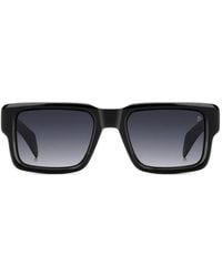 David Beckham - Rectangle-Frame Sunglasses - Lyst