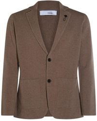 Lardini - Two-Button Patch-Pockets Cardigan - Lyst