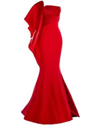 Gaby Charbachy - Asymmetric Gown - Lyst
